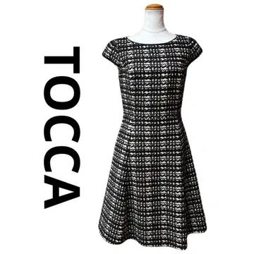 새상품급 TOCCA 토카 원피스 플레어 원피스 자수 원피스 2 M