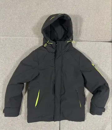 블랙 다운 자켓