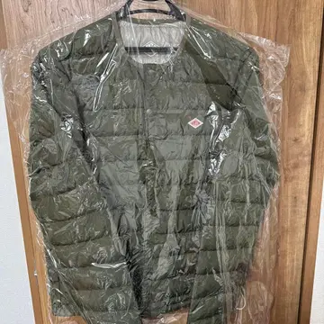 단톤 다운 자켓 이너다운 올리브 카키