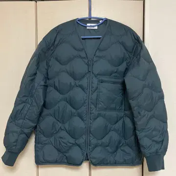UNIQLO U 퀼팅 자켓 XL 다크 그레이
