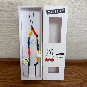 [ 미사용 새상품 ] CASETiFY miffy 스마트폰 스트랩