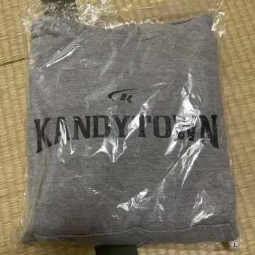 [ 프리미어 ] KANDYTOYN 그레이 후드티 L사이즈 미사용 새상품