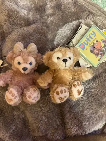 택 포함! 더피 & 셰리 메이 스트랩 2개 세트