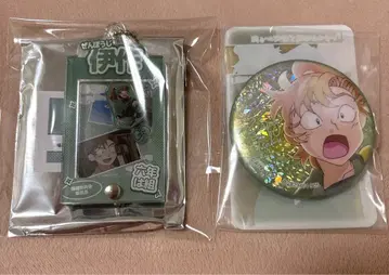 닌타마 란타로 젠포지 잇사쿠 프레임 아크릴 참 채광 반짝반짝 배지