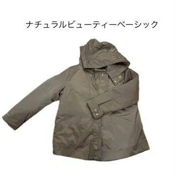 NATURAL BEAUTY BASIC 마운틴 후드티 라이너 포함