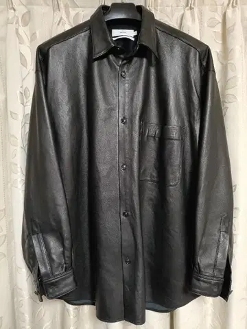 Graphpaper Sheep Leather Oversized Shirt