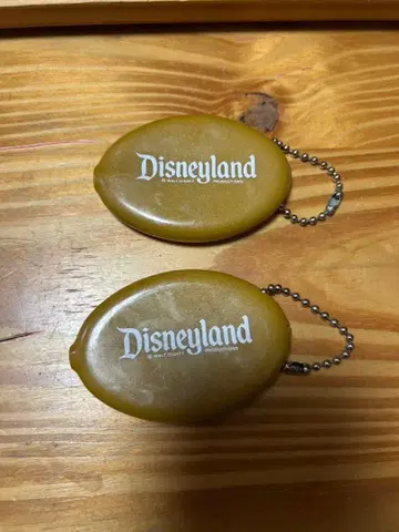 빈티지 디즈니랜드 스퀴즈 코인 퍼스 (동전 지갑) 2개