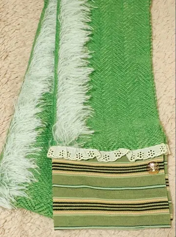 ANTIPAST / 안티파스토 스톨 머플러 그린