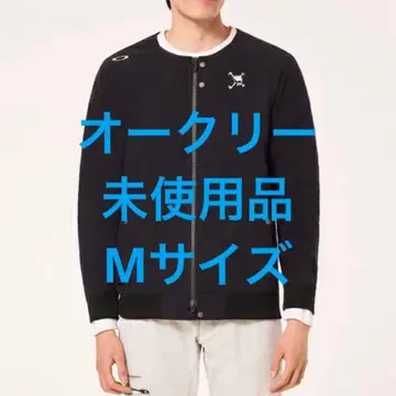 오클리 스컬 골프웨어 자켓 블루종 M 사이즈 블랙