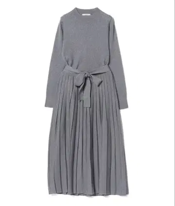 [ BEAMS HEART ] 롱 슬리브 리브 니트 셋업