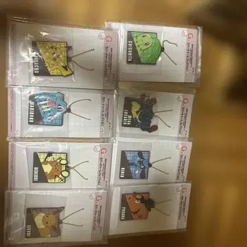 포켓몬 제일복권 G상 러버 참 컬렉션 8점 세트