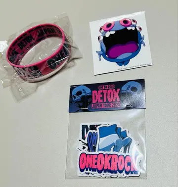 원오크록 디톡스 스티커 러버밴 굿즈 밴드 원오크