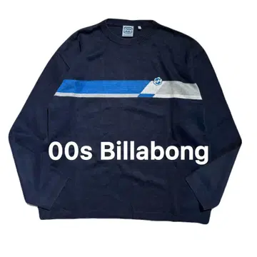 00s 빌라봉 코튼 니트 스웨터 서핑 구제 의류