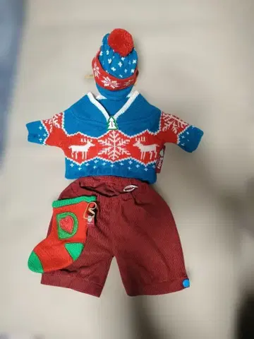 크리스마스 디자인 디즈니 더피 코스튬