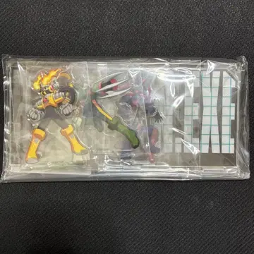 록맨 에그제 아크릴 디오라마 그레이가 크로스