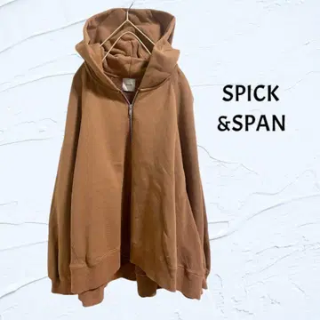 spick&span 스픽 앤 스팬 하프 지퍼 트레이닝복 후드티