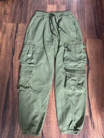 겨울용 속기모 조거 카고 팬츠