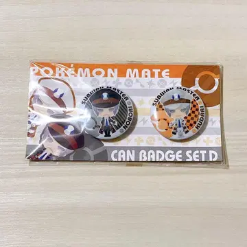 포켓몬 POKEMON MATE 노보리&쿠다리 캔뱃지 세트 미개봉