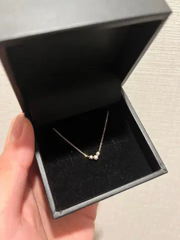 10k 다이아 목걸이