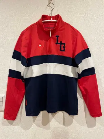 르꼬끄 하프 지퍼 상의