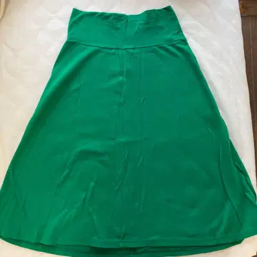 American Apparel 그린 플레어 스커트 M