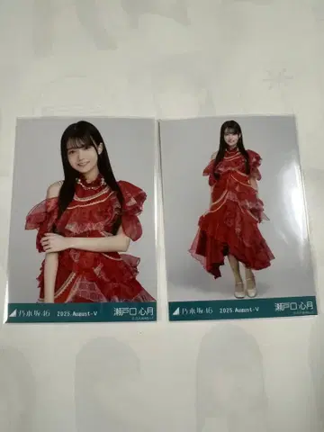 노기자카46 세토구치 신츠키 13thBD 라이브 의상2 브로마이드 2점