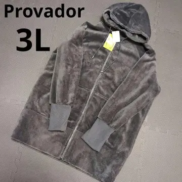 provador 플리스 자켓 보아 후드티 브라운 다크 브라운