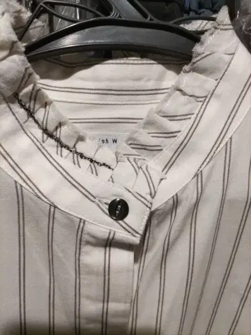 Wafflish Waffle 스트라이프 셔츠