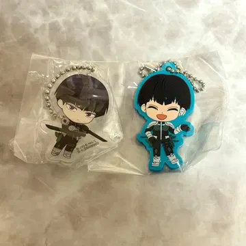 괴수 8호 호시나 소우시로 캡슐 러버 키링 캡슐 아크릴 참 2