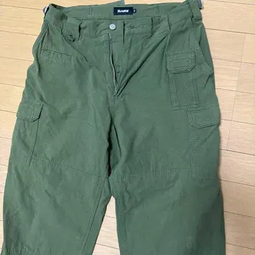XLARGE 카고 팬츠 올리브 그린 XL