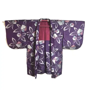 명선 겉옷 보라색 앤티크