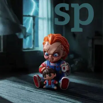 처키 프랜차이즈 시리즈 Chucky and Andy 피규어