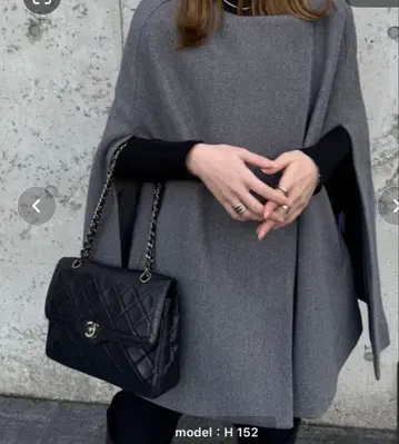 미사용 케이프 코트