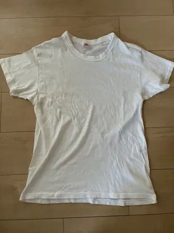 60s 헤인즈 t셔츠 무지 빈티지 화이트T