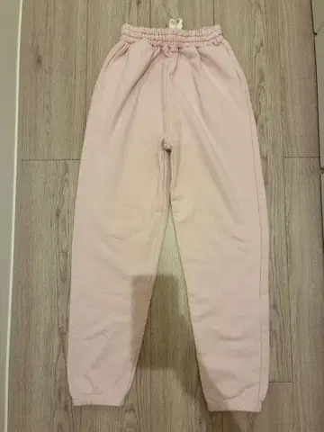 시루무린 핑크 스웨트 팬츠