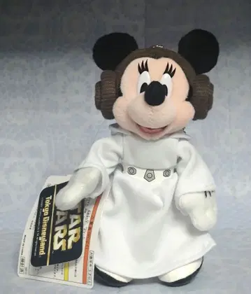 미니 마우스 인형 배지 스타 워즈 레이아 공주 코스튬