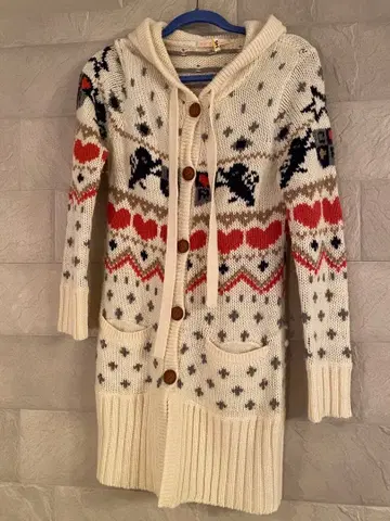 charlotte henson 후드 부착 가디건 345 사이즈