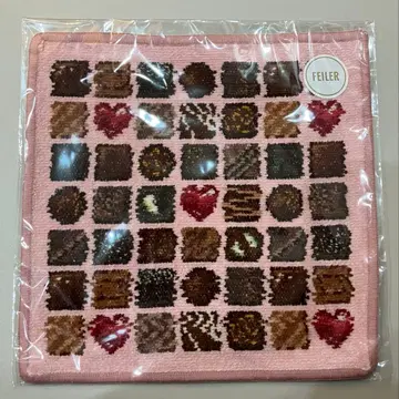 FEILER 초콜릿 패턴 손수건