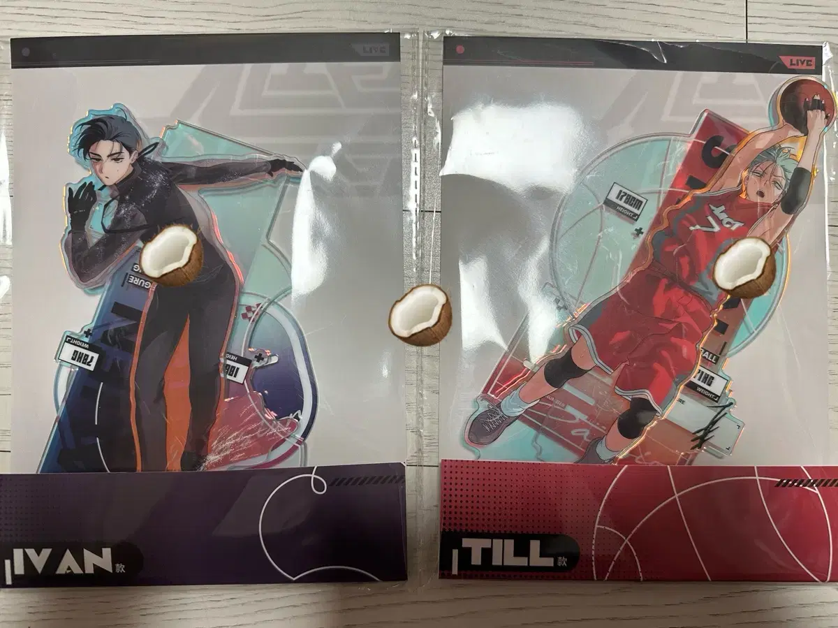 A-ST Sports au Ivanthil LD acrylic stand set