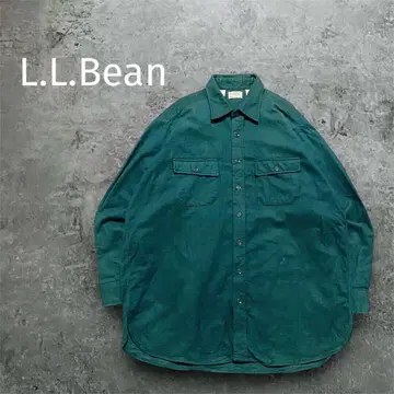 [ USA 제조 ] L.L.Bean 샤모아 아크로스 셔츠 90s 빈티지