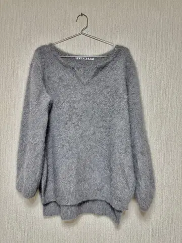 SHENERY 그레이 니트 스웨터 F 사이즈