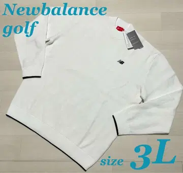 뉴발란스 골프 남성용 웨어 풀오버 모크넥 니트