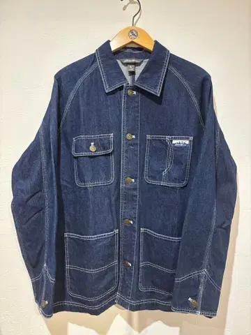 Eddie Bauer 다크 데님 커버올 M