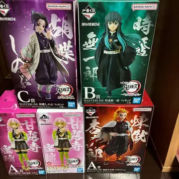 귀멸의 칼날 MASTERLISE 피규어 세트 BANDAI NAMCO