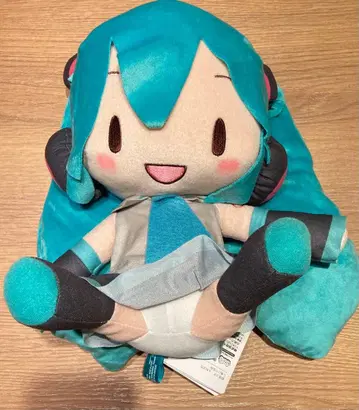 하츠네 미쿠 시리즈 메가 점보 복슬복슬 봉제 인형 하츠네 미쿠