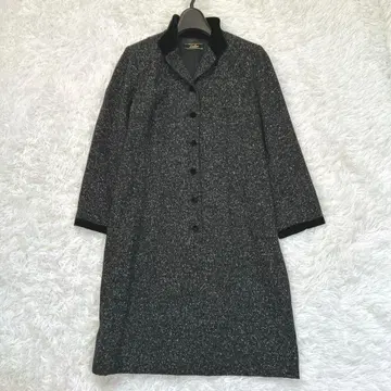 컨디션 최상 레리안 트위드 원피스 13호 이탈리아제 원단 사용 실크 혼방