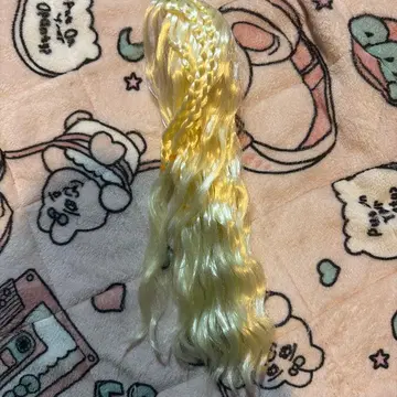 SD 사이즈 가발 트위스트 골드