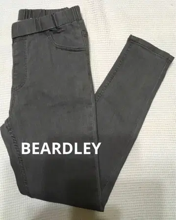 BEARDLEY 피어슬리 그레이 데님 W 밴딩