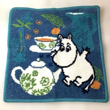 무민 셔닐 타월 손수건 미사용 새상품