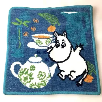 무민 셔닐 타월 손수건 미사용 새상품